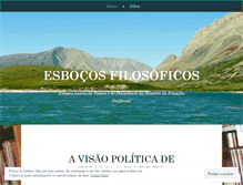 Tablet Screenshot of esbocosfilosoficos.com
